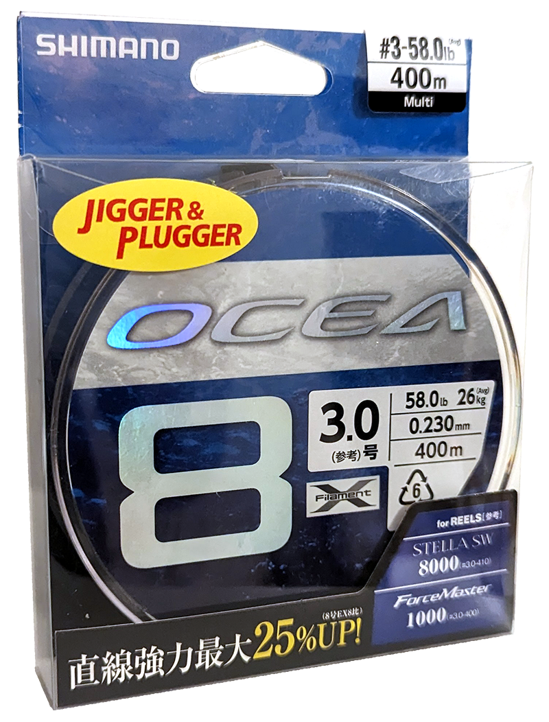 shimano ocea pe 10号　300m Amazon.com : Shimano Ocea Ex8 PL-O78L Pe 300m Reel Line