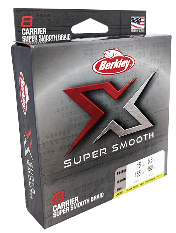 Berkley X Super Smooth 8 : 15lb Braid - Line Laboratory